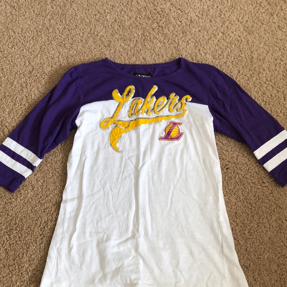 Lakers 1/2 length T